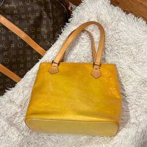 Louis Vuitton Houston Yellow Bag